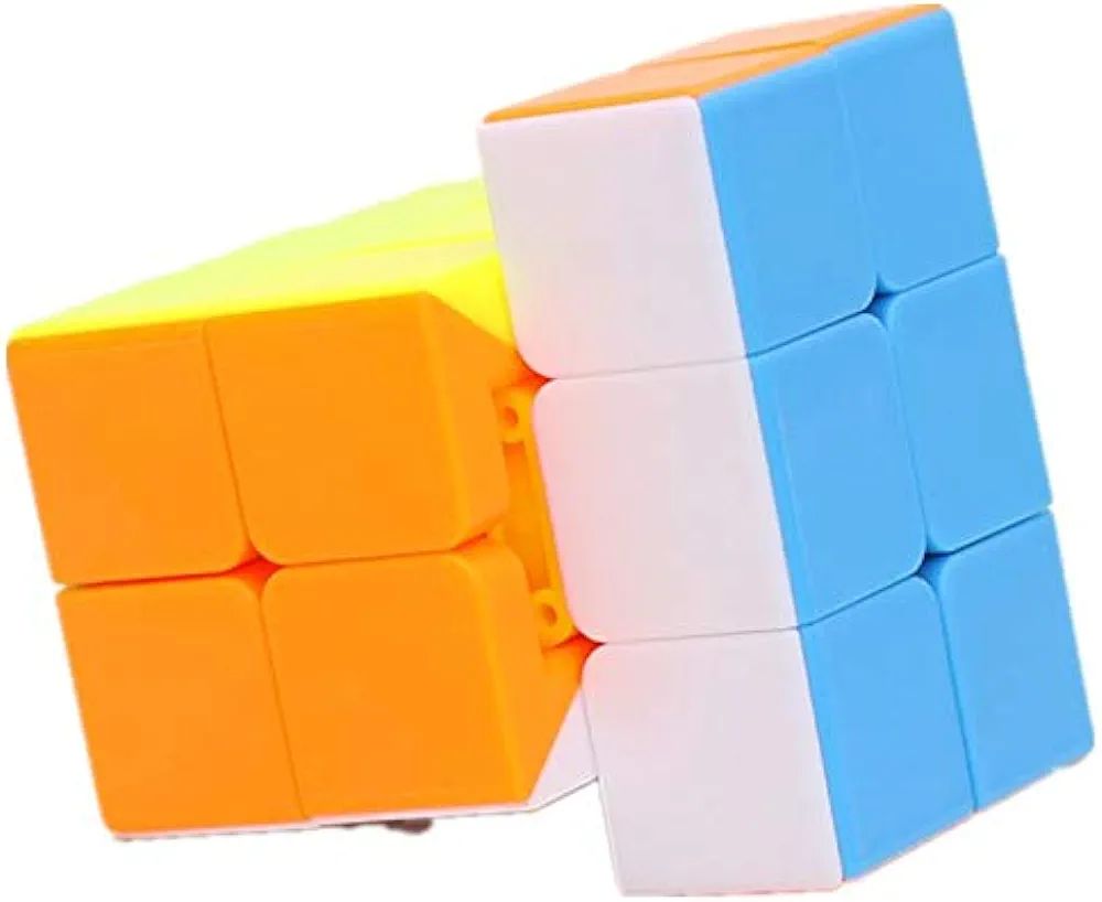 Picture of BestCube qiyi 2x3x3 Speed Cube, 233 Tower Shaped Magic Cube Twisty Puzzle (Stickerless) 