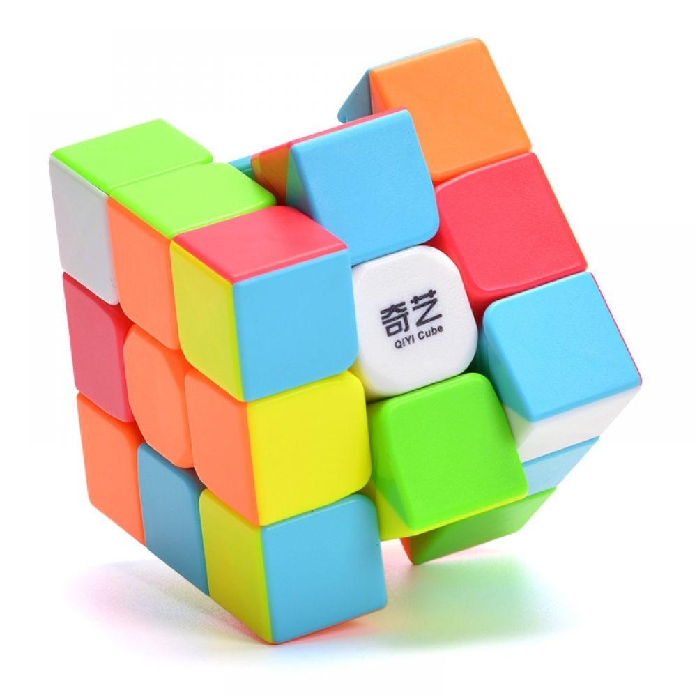 Picture of (With cube stand) High Speed Magic Rubik Cube Puzzle 3X3 Multicolor, Stickered