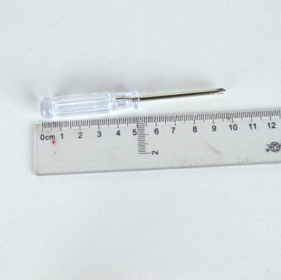 Picture of Tiny Phillips Screwdriver for rubics cube  - Transparent
