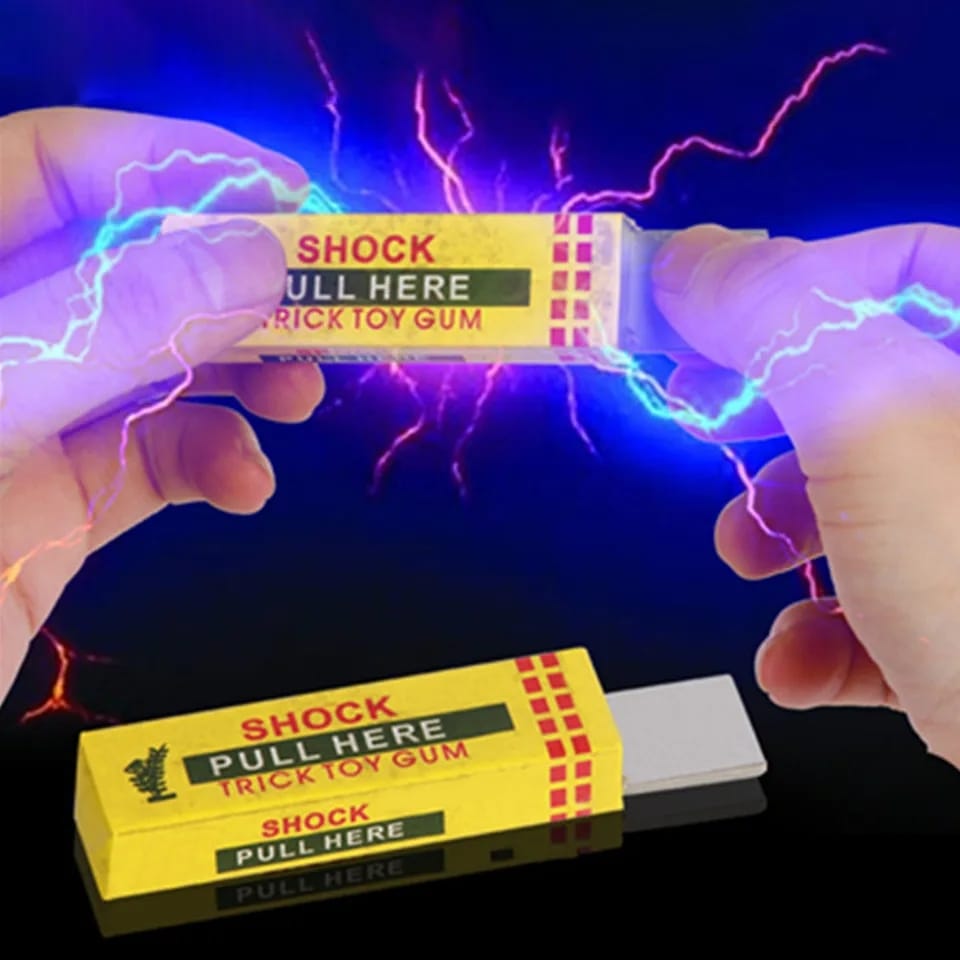 Picture of Electric Shock Chewing Gum Prank Toys Close-upMagic Tricky Props Street Joke Easily Magia Tricks Gag Funny 