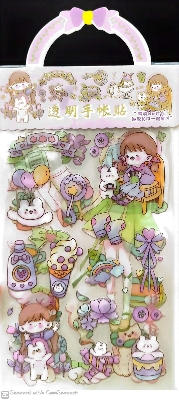 Picture of Girls cute stickers ( 3 page in every packet)