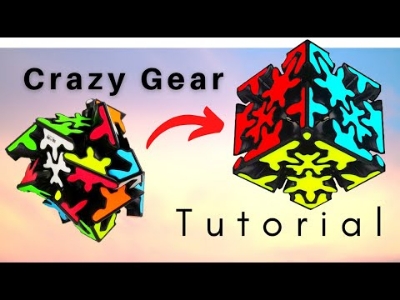 Picture of QIYI Crazy gear cube (cube stand free) 