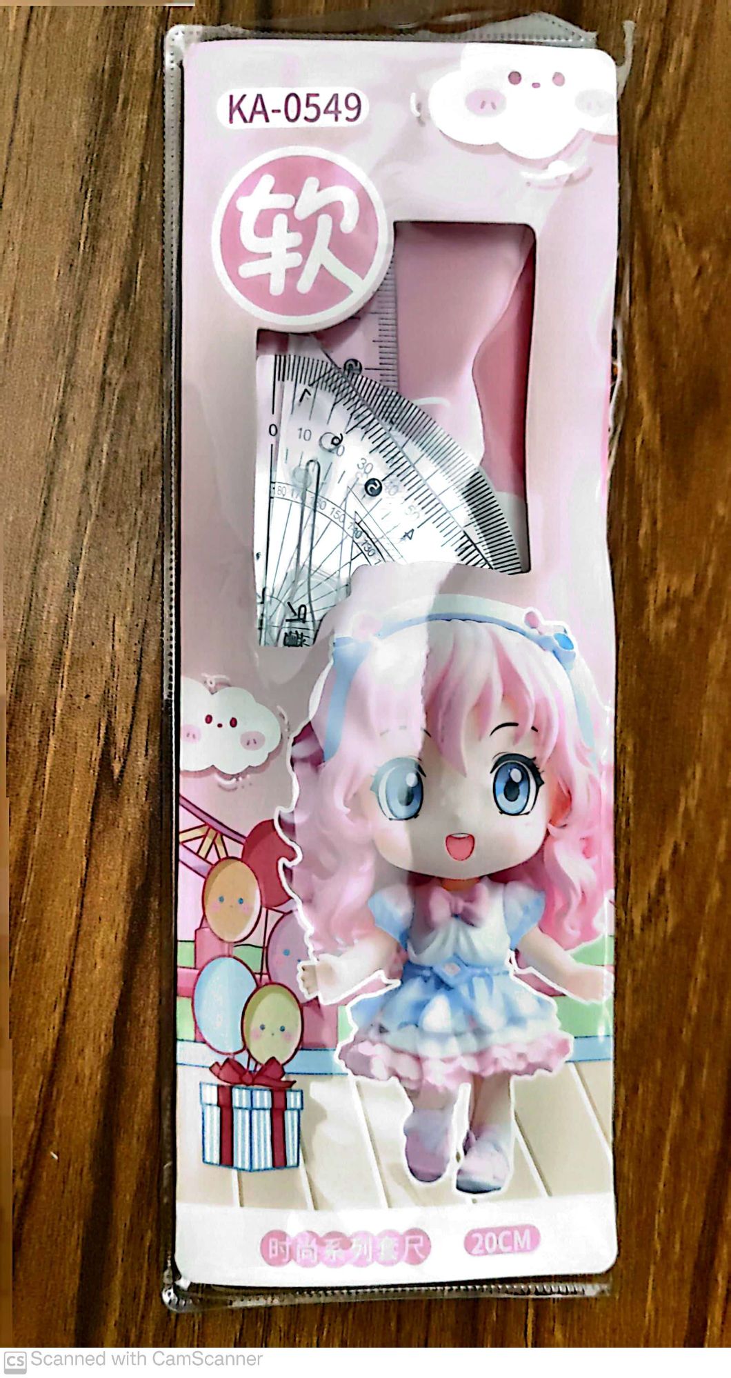 Picture of Rubber/elastic geometry set 