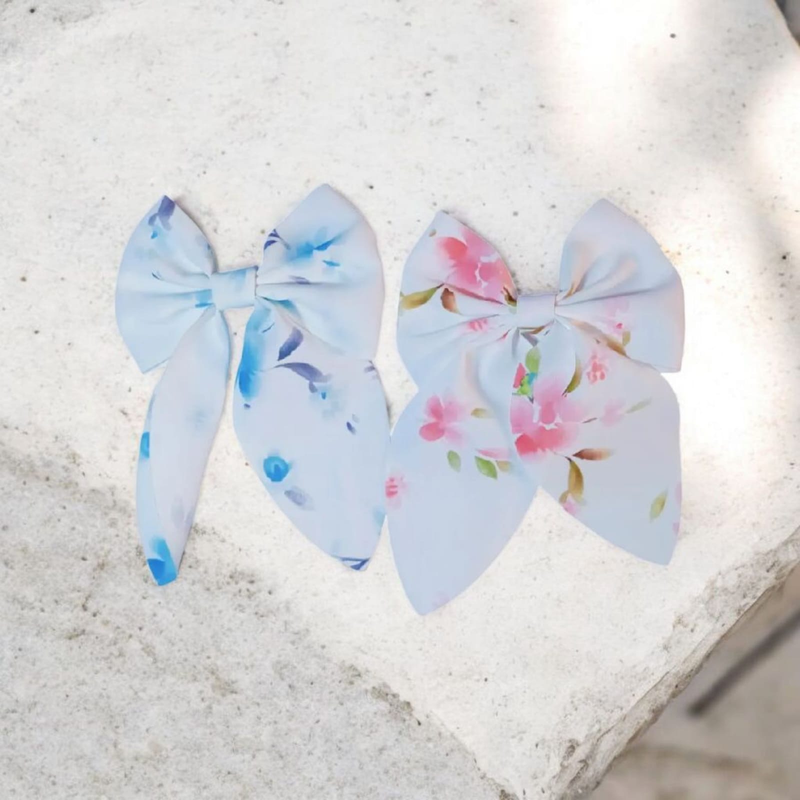 Picture of Elegant Bow Ribbon Hair Clip Fashon Accessories for Girls - Multicolor