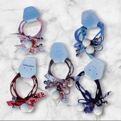 Picture of 4 Pcs Headbands women Elastic Hair Accessories - Multicolor