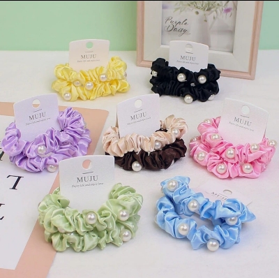 Picture of 4 Pcs  Hair Rubber band - Multicolor