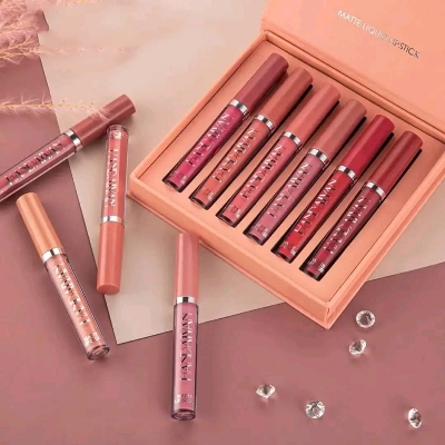Picture of HANDAIYAN 6 Colour's Liquid Waterproof Lipsticks 