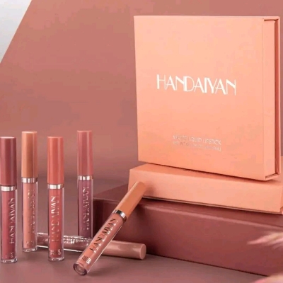 Picture of HANDAIYAN 6 Colour's Liquid Waterproof Lipsticks 