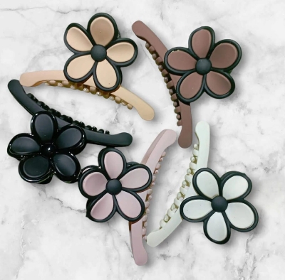 Picture of 2 pcs Big Size Hair Clip kakra Band For Women - Multicolor