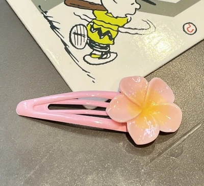 Picture of Flower Hair Clips for  Girls Colorful Hairpins Cute Korean Style Barrettes for kind and Women - Multicolor