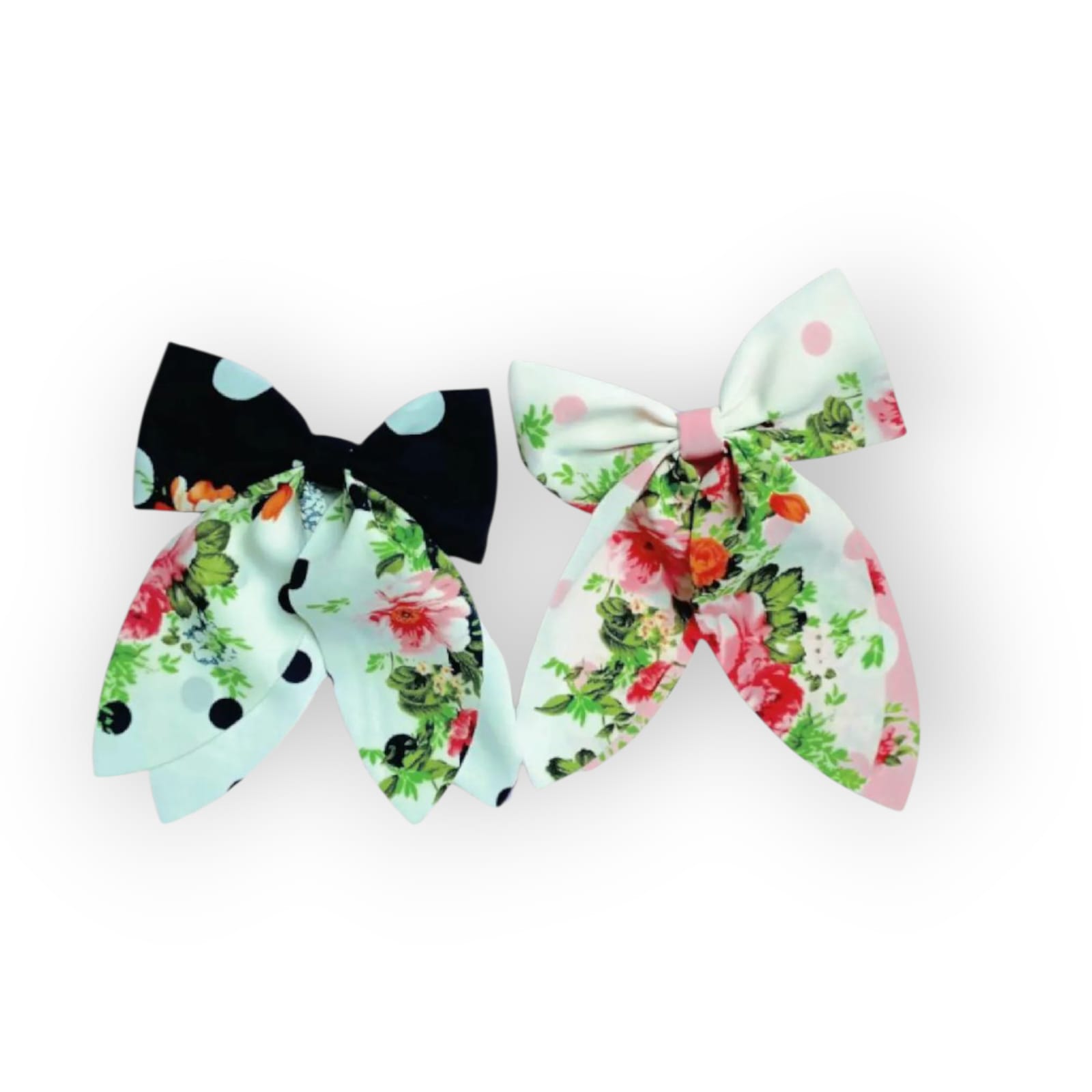 Picture of Elegant Bow Ribbon Hair clip Fashon Accessories for Girls - Multicolor