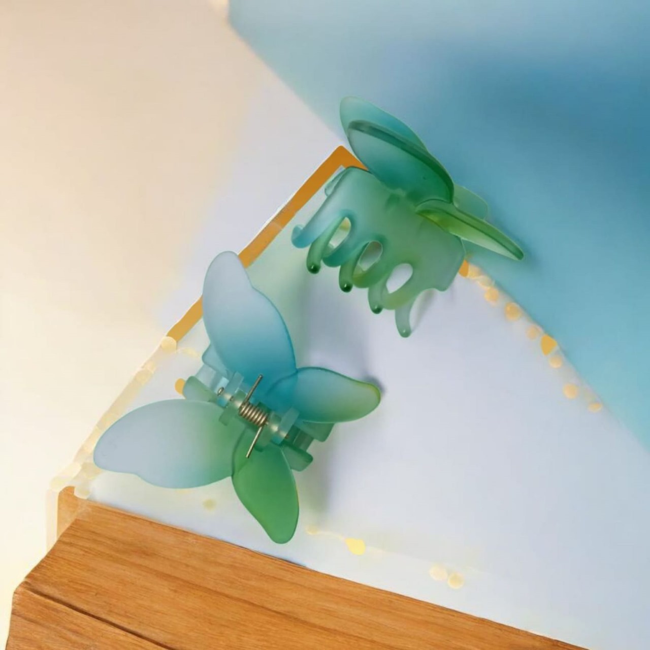 Picture of 4 pcs Hair kakra Band  set for Girls - Multicolor