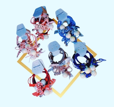 Picture of 4 pcs Headbands Women Elastic Hair Accessories - Multicolor