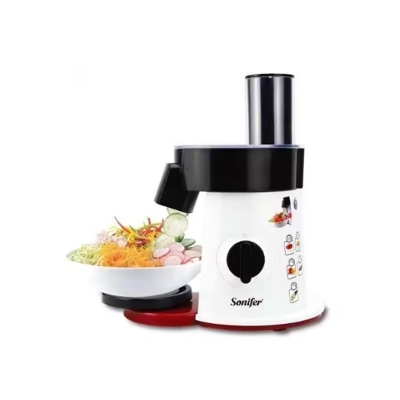 Picture of Sonifer SF-5505 wholesale home use 220V multifunction slicing shredding disc electric vegetable shredder salad maker kitchen