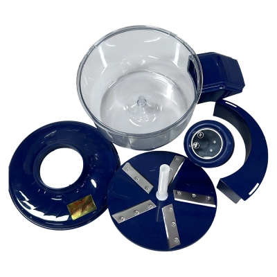 Picture of Grape Peeling Machine, Electric Automatic Garlic Peeler Machine, Rechargeable Home Kitchen Aid Peeler, Small Commercial Fruit Skin Remover Tool for Cherry, Tomatoes - Blue