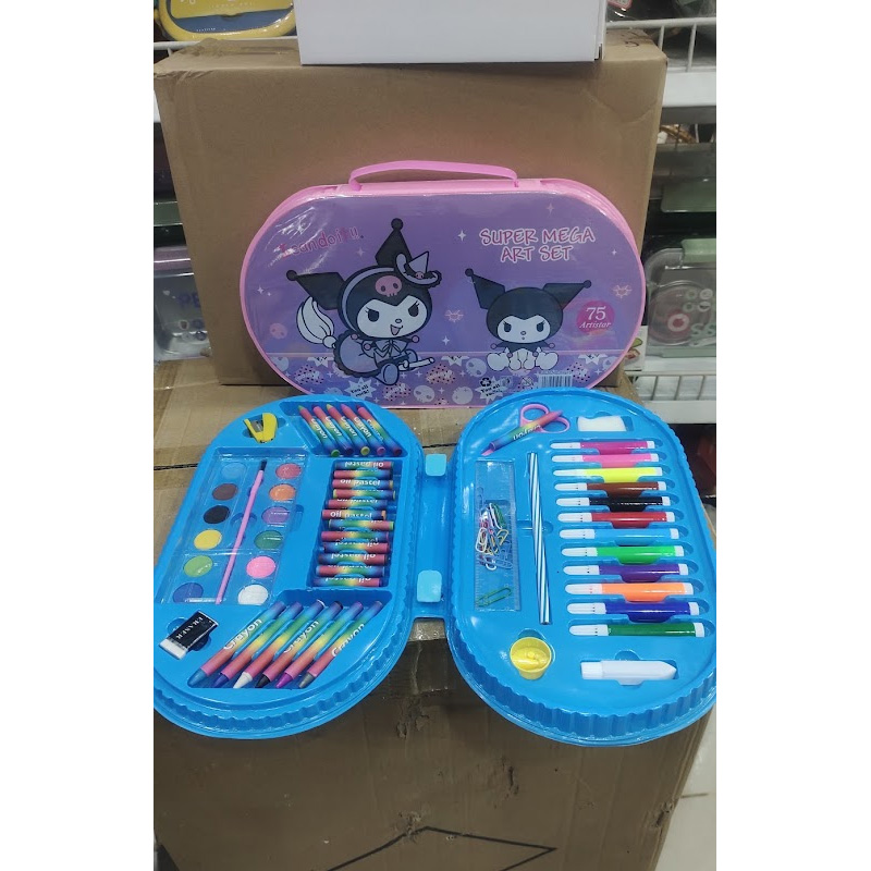 Picture of Super Mega Art Set" pencil boxes for baby gift items