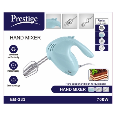 Picture of Prestige Ergonomic Luxury design Heavy Duty Multi-Functional Electric Egg beater Automatic Cream Whip Stirrer Stainless Mixing Household Mini Mechanical Beater - Violet