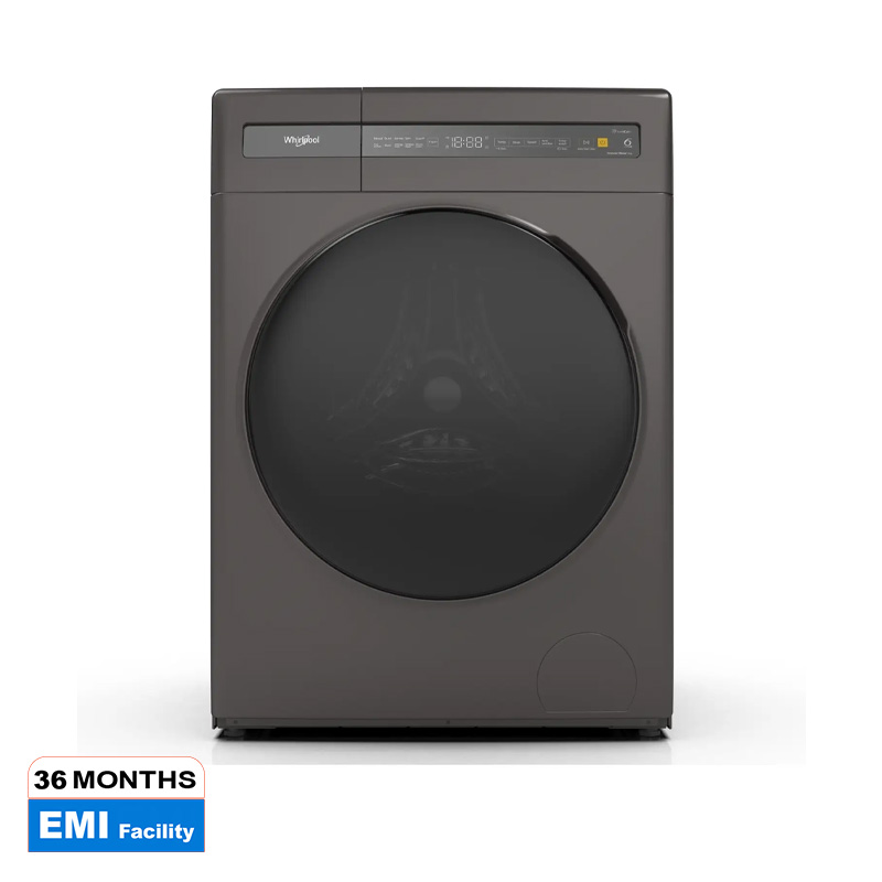 Picture of WHIRLPOOL 10.5 KG Front Loading Washing Machine With Sanitize Wash | SANICARE WFC105604RT-D