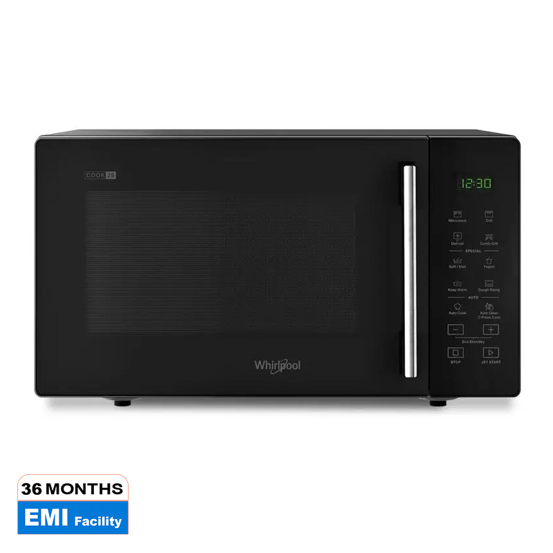 Picture of WHIRLPOOL 25 Liter Grill Microwave Oven | MAGICOOK PRO 25GE BLACK