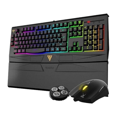 Picture of GKC6011 ARES 7 Color Backlit RGB Membrane Gaming Combo