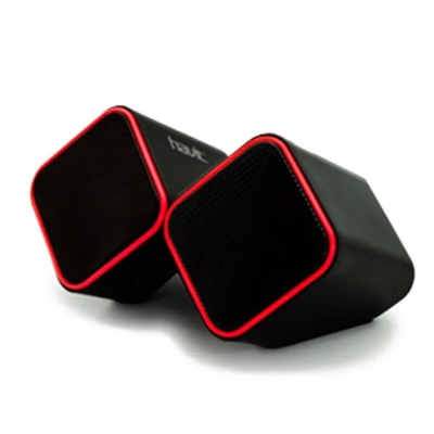 Picture of Havit HV-SK473 2.0 Channel USB Speakers - Black n Red