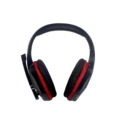 Picture of Stereo Headphones CH-6171 - Red and Black