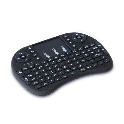 Picture of Mini Multi-media Remote Control and Touchpad Function Handheld Keyboard - Black