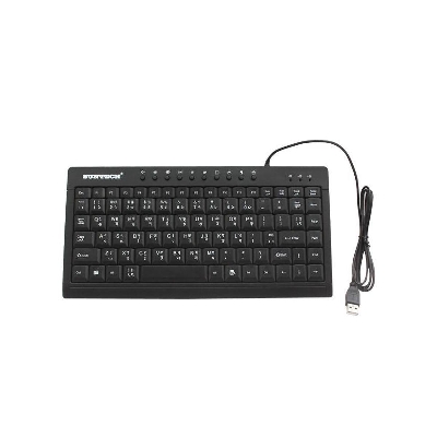 Picture of Mini USB Multimedia Slim Keyboard - Black