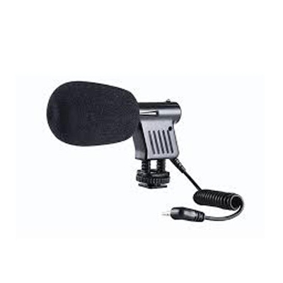 Picture of BOYA BY-VM01 Condenser Mini Microphone for DSLR Video Camera- Black