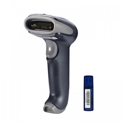 Picture of Winson WNI-6213/V 2D COMS Wireless RF433 Handheld Barcode Scanner- Black
