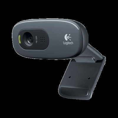 Picture of Logitech C270 HD Webcam 720p Video with Noise Reduction Mic- Black