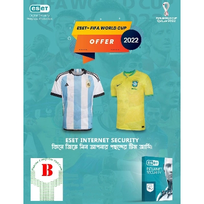 Picture of ESET 2022 Internet Security 1PC With Free Jersey