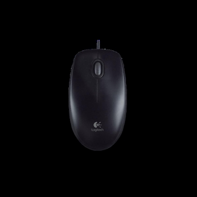 Picture of Logitech B100 Optical USB Mouse- Black