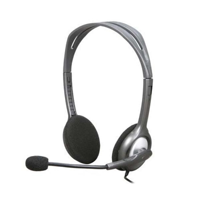 Picture of Logitech H110 STEREO Headset (Two port)- Black