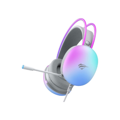 Picture of HAVIT H2037D GAMENOTE GAMING HEADPHONE with MIC- White