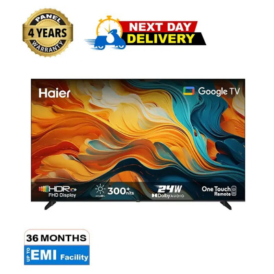 Picture of Haier 43" Smart FHD Bezel-Less Google TV (H43K85FFX)