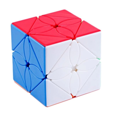 Picture of Maple Leaf skewb cube - rubics cube 3/3/3 Multicolor