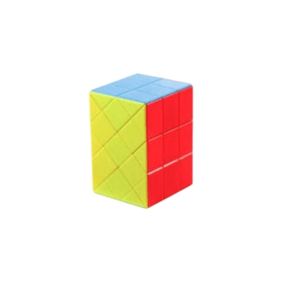 Picture of Tower Rubik Cube 3X3X3  Stickerless Smooth Puzzle Multicolor