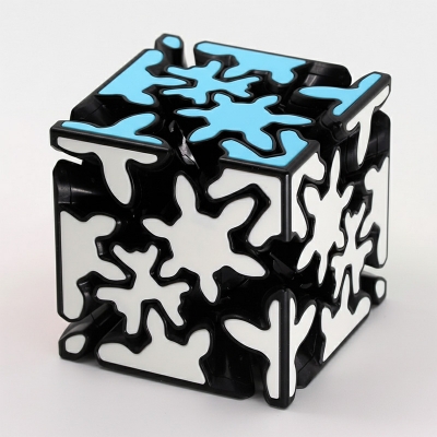 Picture of QIYI Crazy gear cube (cube stand free) 