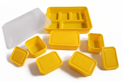 Picture of Five Chamber Daily Serve Plastic Meal Prep Utensil Set