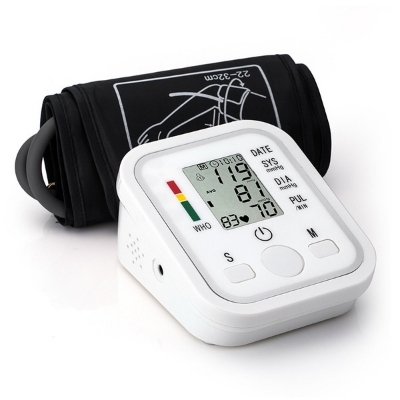 Picture of Digital Arm Blood Pressure Monitor Electronic 2.0-inch LCD Display Smart Voice BP Monitor Tonometer