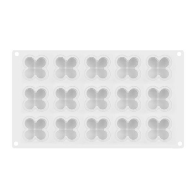 Picture of 15-Piece Rubik's Cube Mousse Mold Three-Dimensional Magic Ball Silicone Cake Mold DIY Creative Baking Aromatherapy Candle Mold