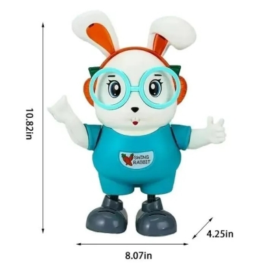 Picture of Dancing Rabbit Toy for Kids with Flash Lights and Music Toy Singing