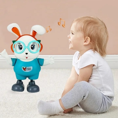 Picture of Dancing Rabbit Toy for Kids with Flash Lights and Music Toy Singing