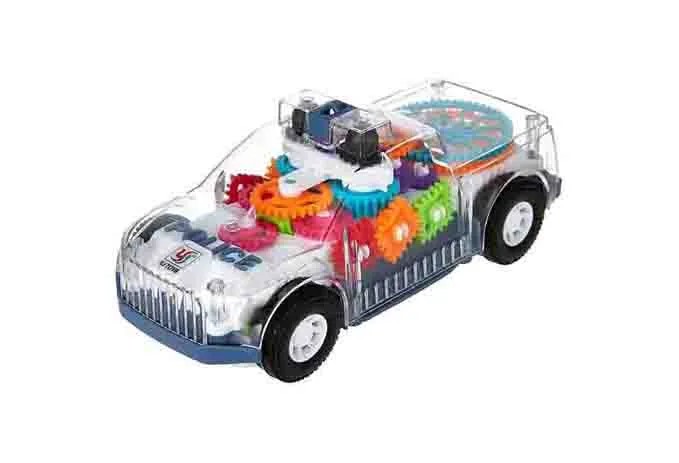 Picture of Police gear car and Electric functional music Car