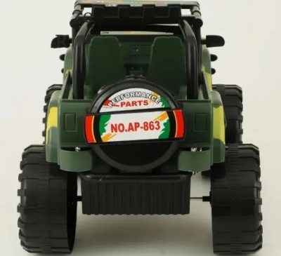 Picture of General Jeep BIG Size Toy Car For Children Green