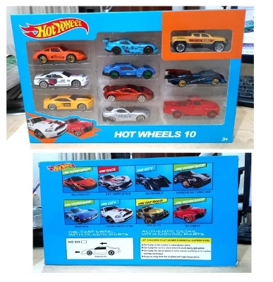 Picture of Hot Wheels Car Gift Pack - 10Pcs full set - Toys & Games - Fun To Have - Modern and Trendy