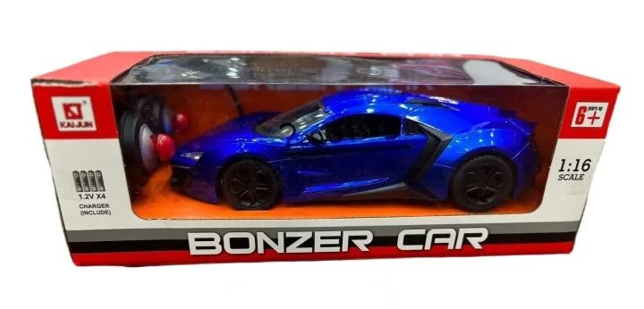 Picture of Rechargeable Remote Control Sports Car with Steering Wheel Controller – Bonzer Car with Opening Doors