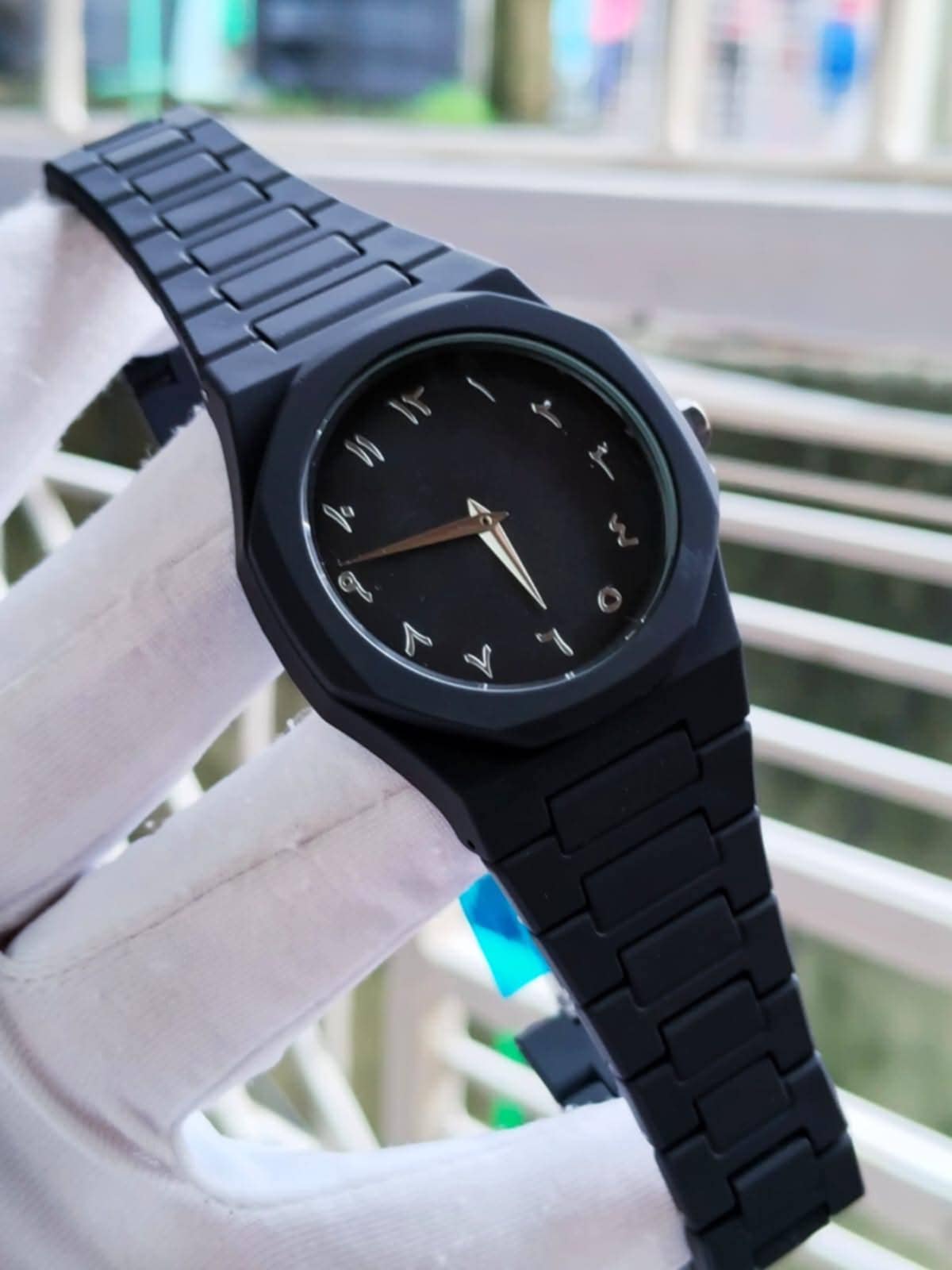 Picture of inspried by Arabic aura watch black