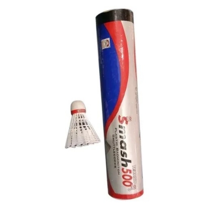 Picture of Smash 500 Badminton Shuttlecock (10 Pcs) - Enjoy Badminton Games With The Smash 500 Shuttlecock Set